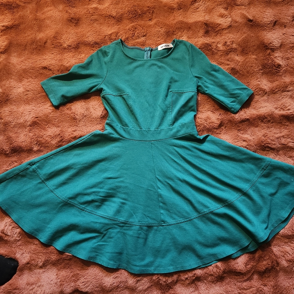 Mystic Green Dress